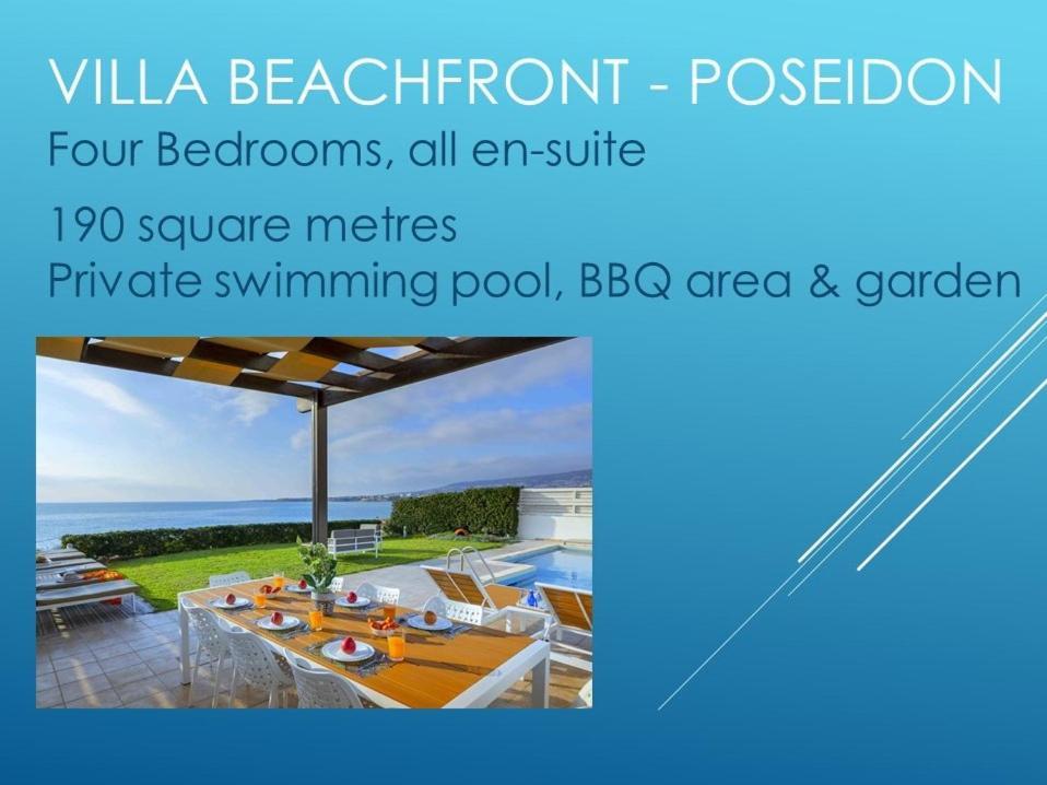 Blue Coral Beach Villas Three Exclusive Villas - Poseidon - Nautilus - Oceanos - And - Baby Coral Bungalow Coral Bay Exterior foto